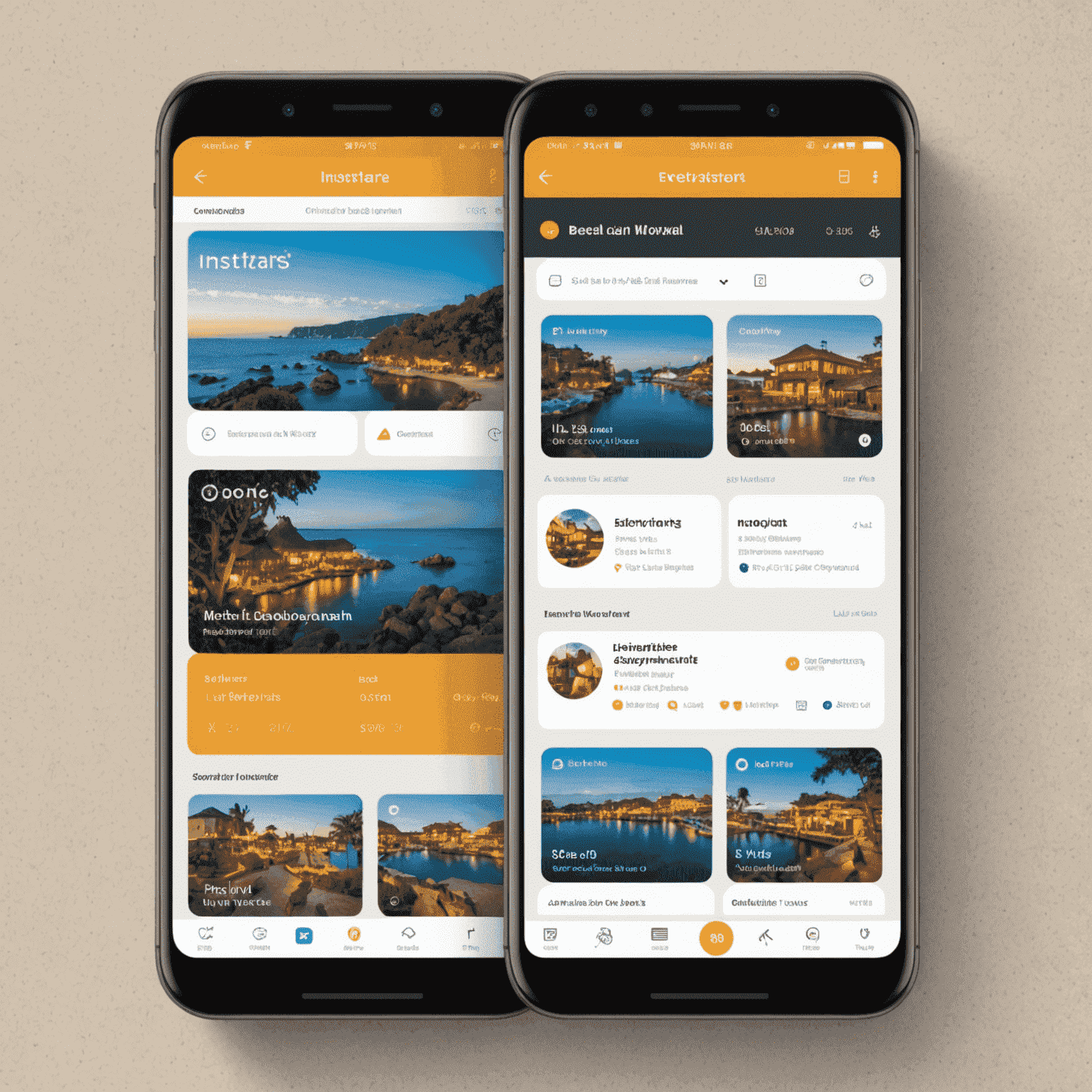 A sleek, modern interface of Instarem's new loyalty program dashboard, showcasing travel points, tier status, and personalized trip recommendations